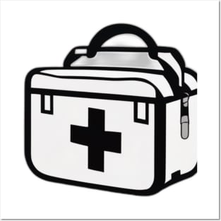 Essential First Aid Kit Icon Design No. 789 Posters and Art